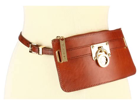 michael michael kors circle leather belt bag|Michael Kors belt bag original.